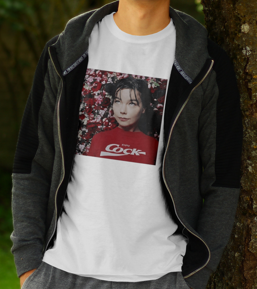 Bjork Enjoy Cock Vintage Inspired 2023 Floral T-Shirt