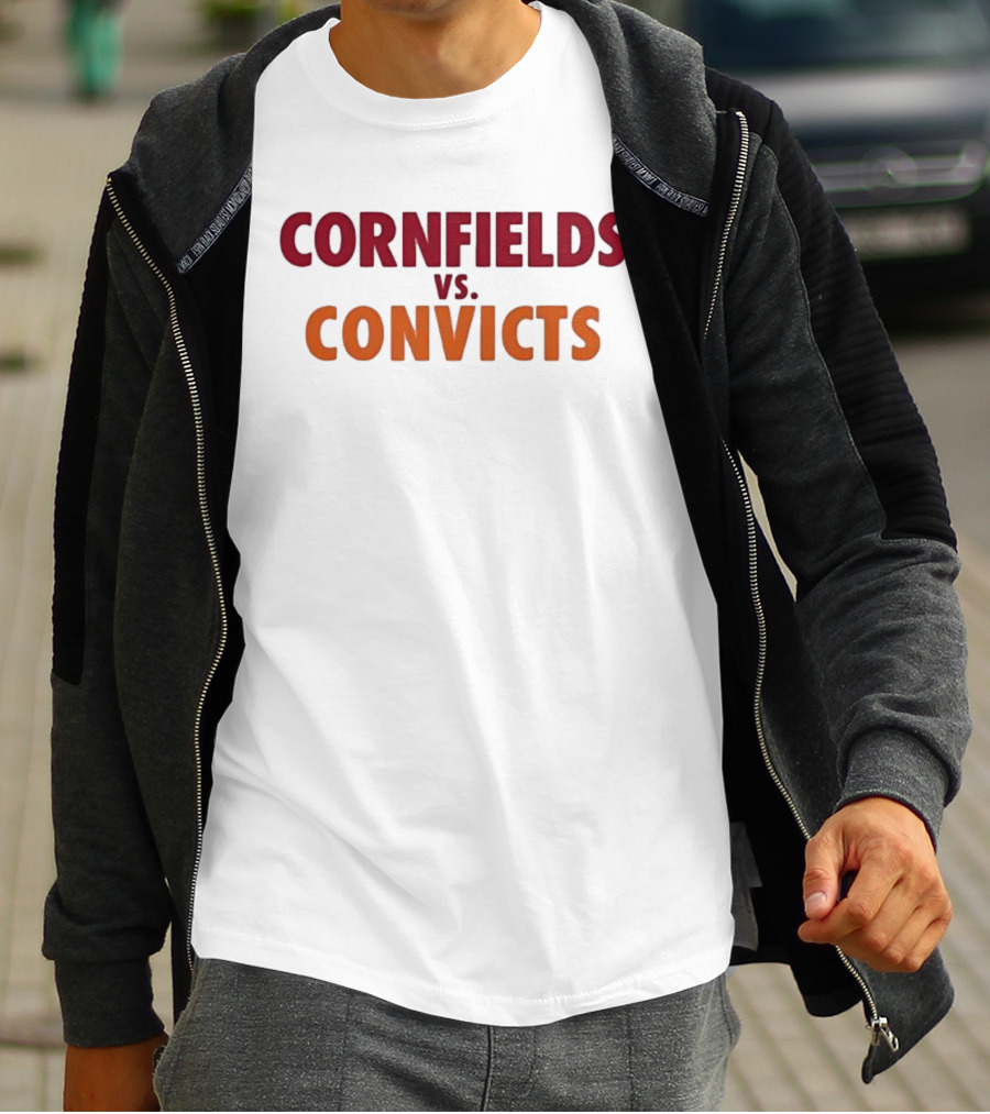 Cornfields Vs Convicts T-Shirt