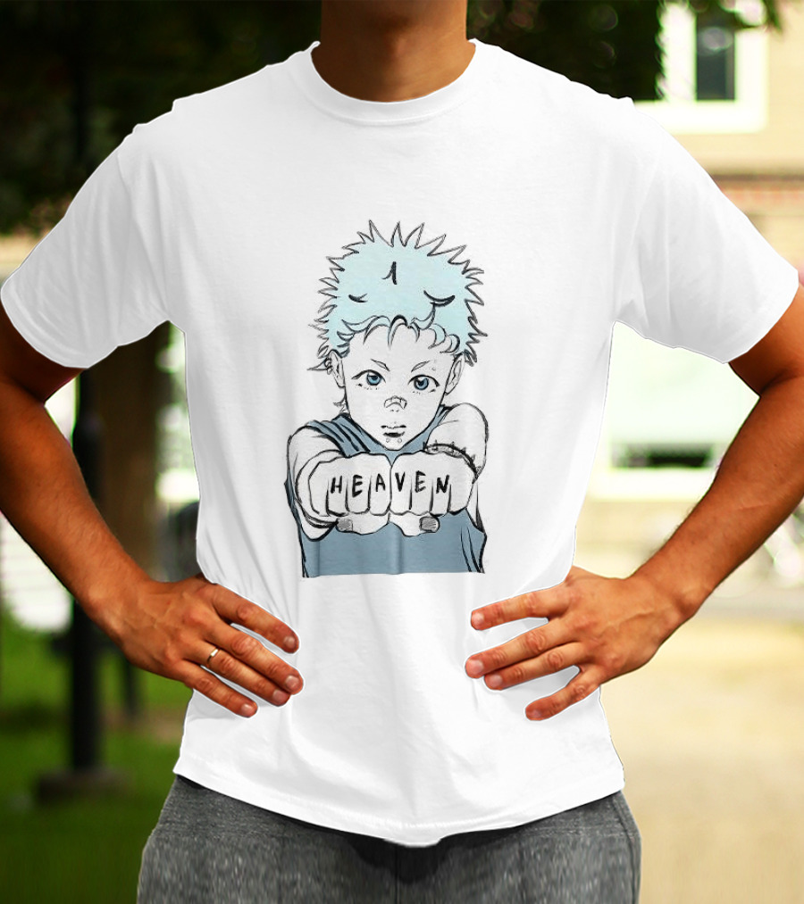 Fist Boy Heaven Tattoo Punch Anime T-Shirt