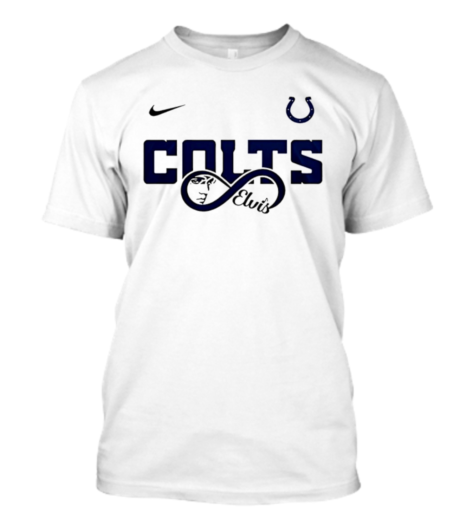 Nike Indianapolis Colts Elvis Presley Infinity Colts T-Shirt