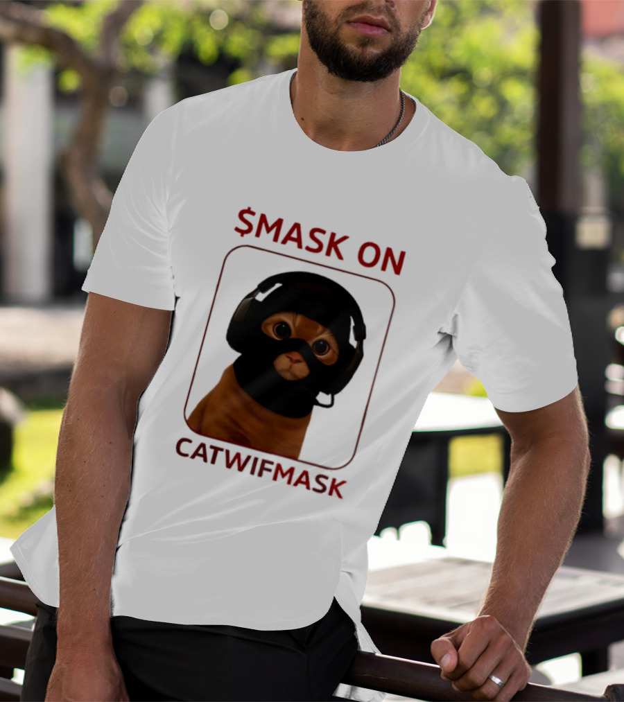 $Mask On Catwifmask T-Shirt