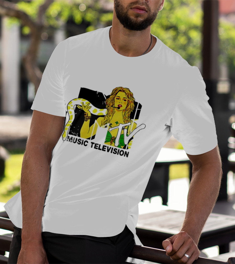 Britney Spears MTV Music Television Snake T-Shirt