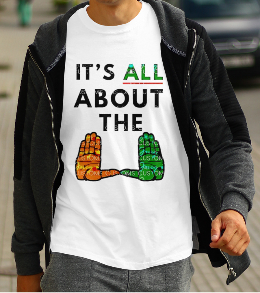 It's All About The U Miami Hurricanes Hand Gesture T-Shirt
