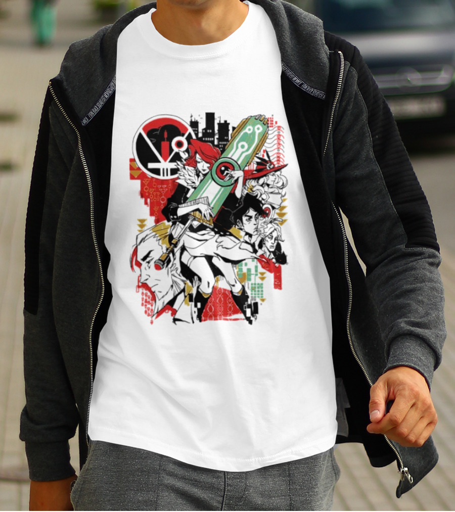 Transistor 10th Anniversary Red And Jaunt Feature T-Shirt