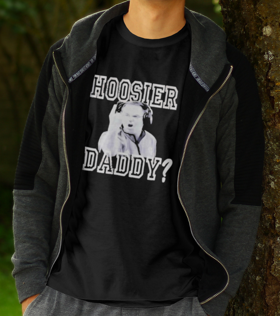 Hoosier Daddy Indiana Basketball Coaching Legend T-Shirt