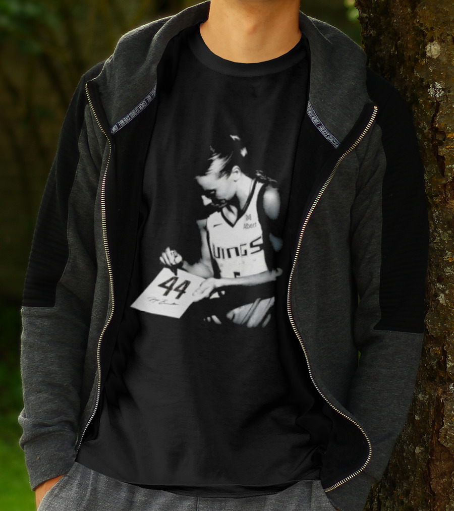 Paige Bueckers 44 Dallas Wings Basketball Women's Team Jersey T-Shirt