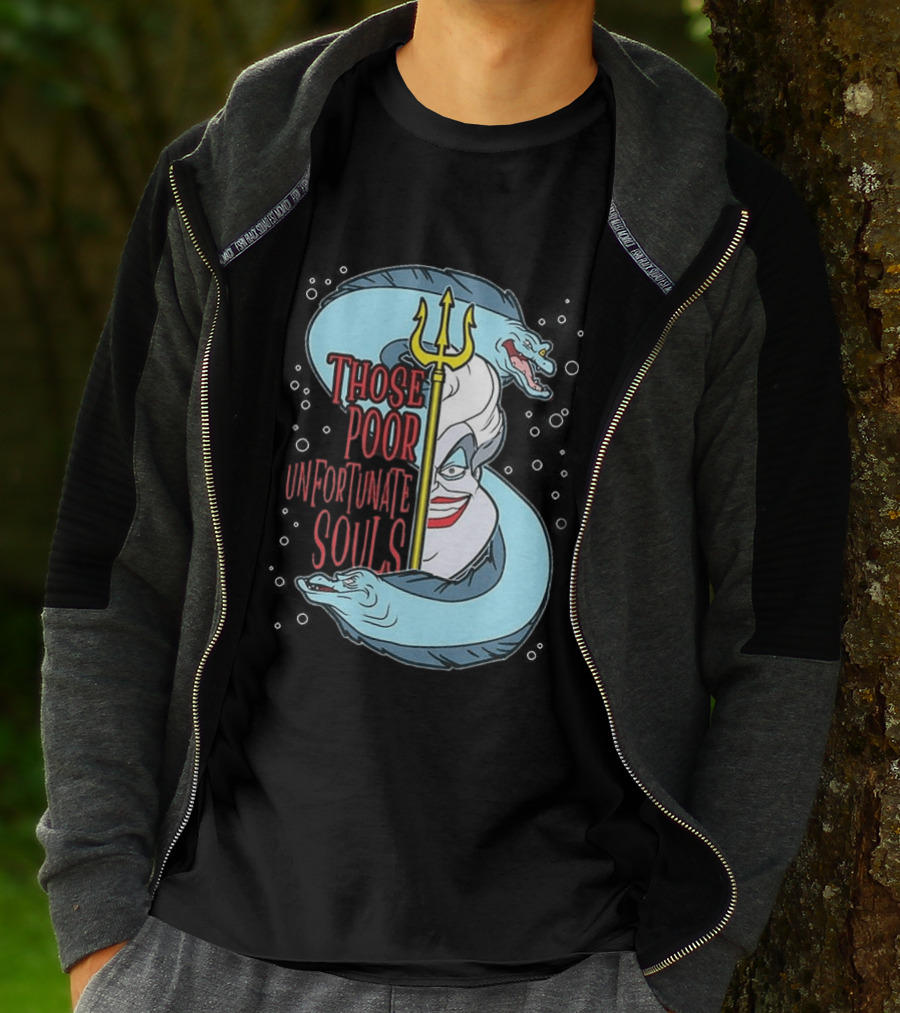 Those Poor Unfortunate Souls Sea Witch The Little Mermaid 1989 T-Shirt