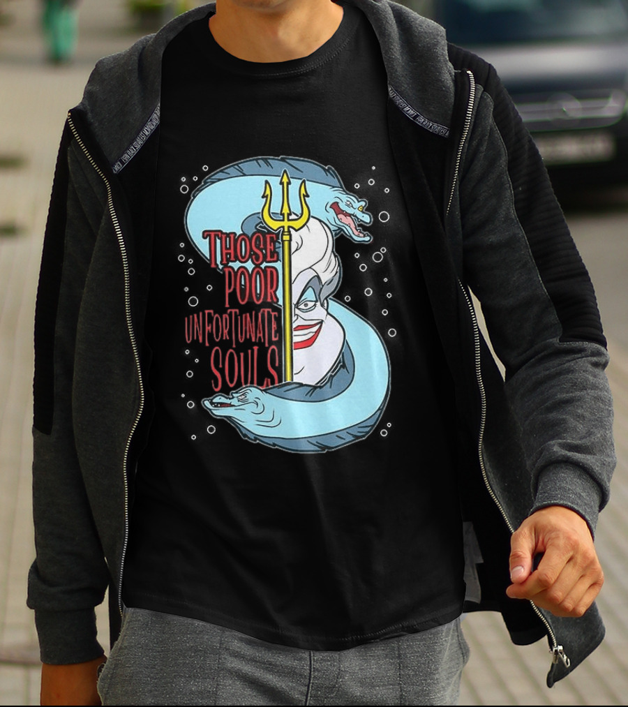 Those Poor Unfortunate Souls Sea Witch The Little Mermaid 1989 T-Shirt