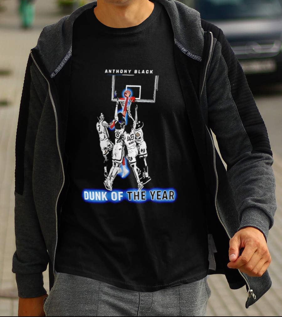 Anthony Black Dunk Of The Year Orlando Magic Basketball Action T-Shirt