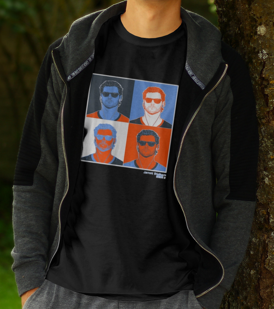 Jarrett Stidham Pop Art Style Sunglasses Quadrant T-Shirt