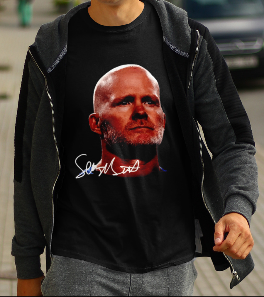 Sean McDermott Oversized Heavyweight Face Signature T-Shirt