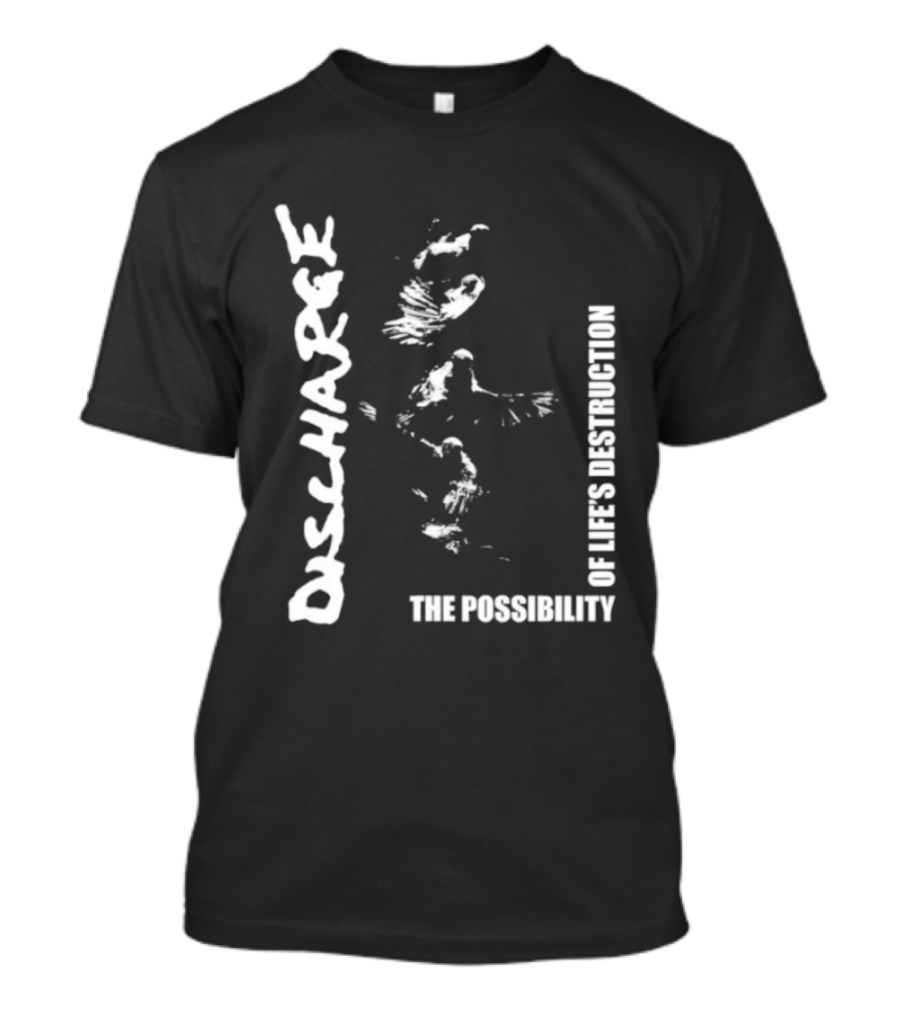 Discharge The Possibility Of Life's Destruction Face Fragmentation T-Shirt