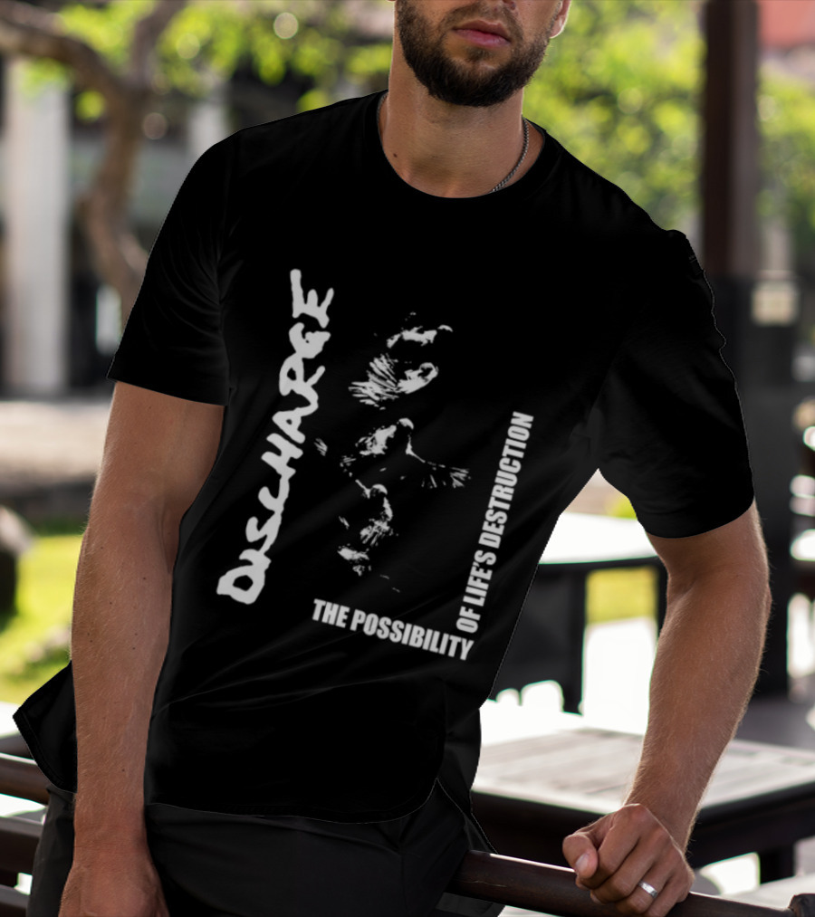 Discharge The Possibility Of Life's Destruction Face Fragmentation T-Shirt