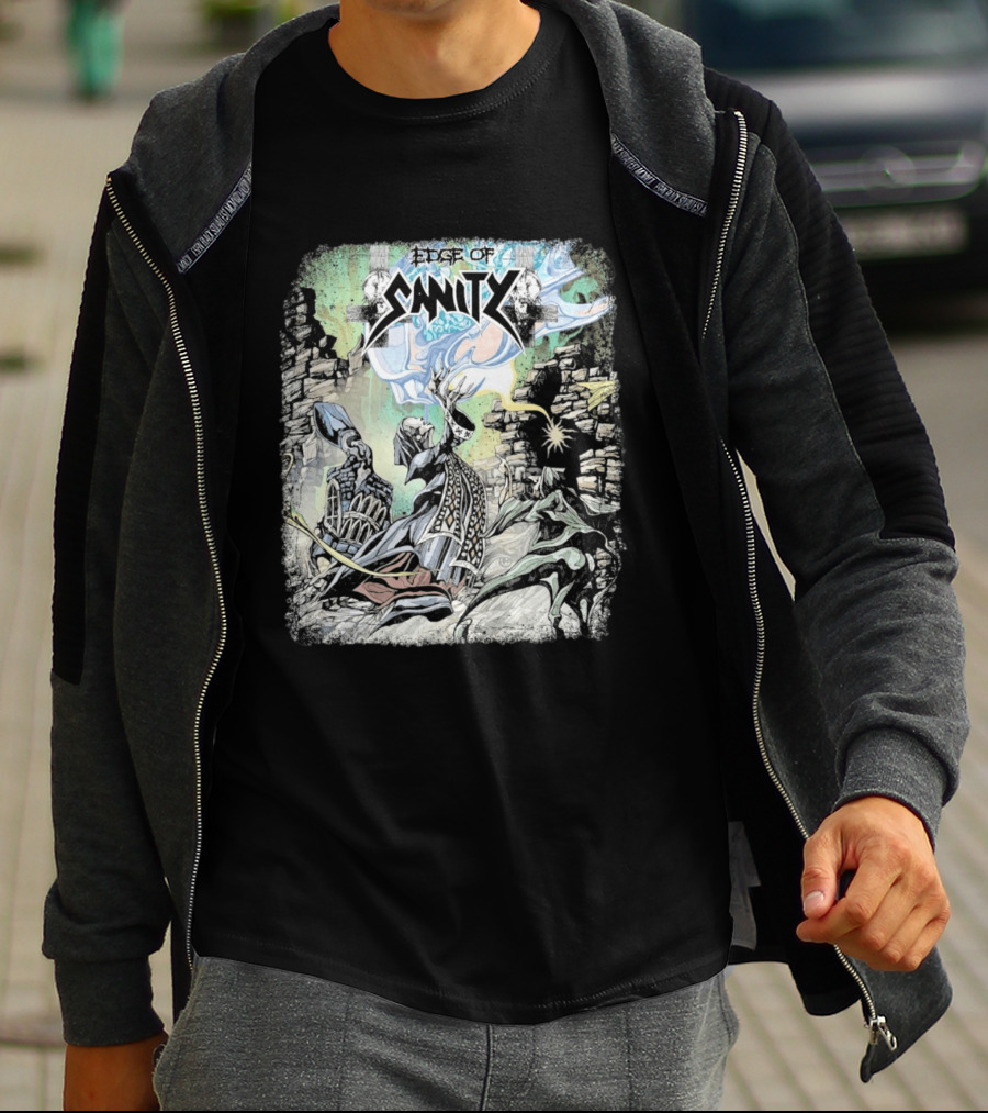 Edge Of Sanity Mystical Enigma Fantasy T-Shirt