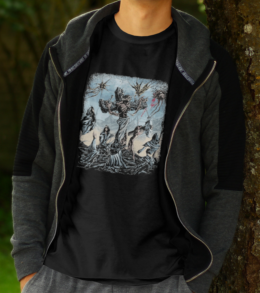 Edge Of Sanity Jesus Cries Album Cover T-Shirt