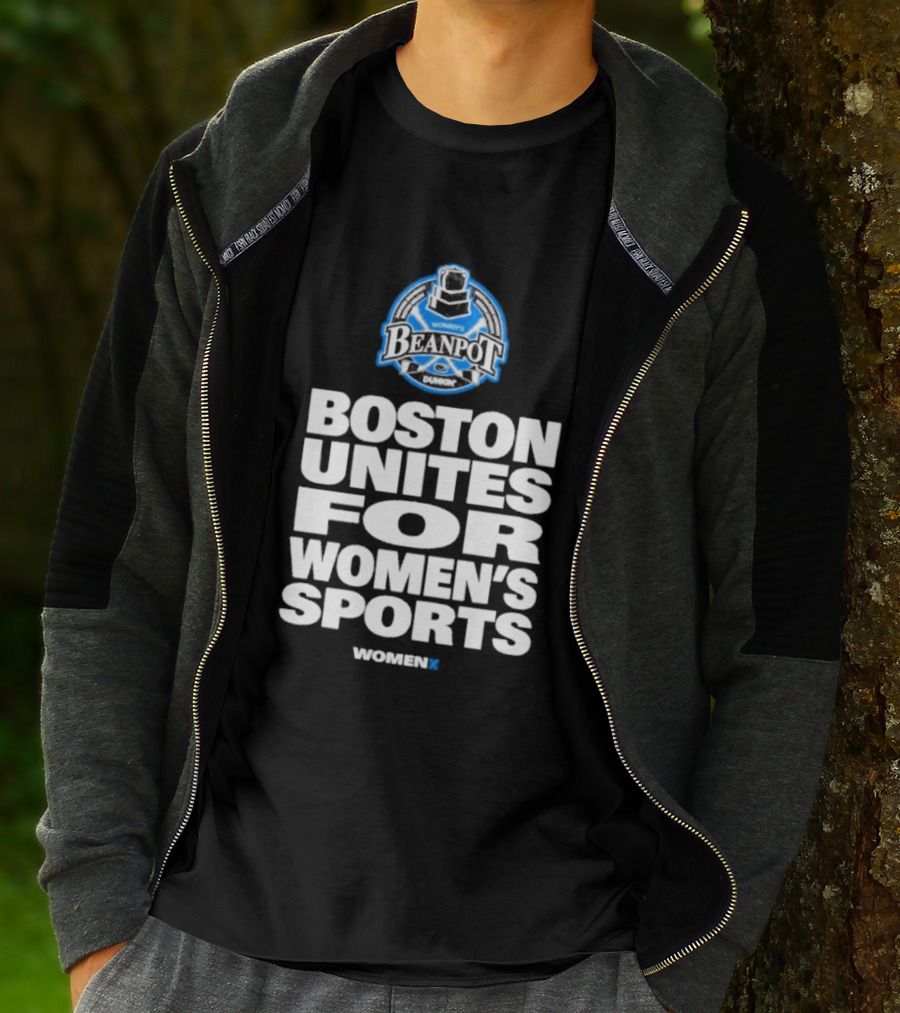 Beanpot Boston Unites For Women's Sports Dunkin T-Shirt
