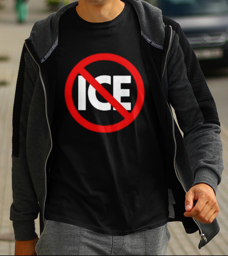 Trending No ICE Symbol Stop ICE Out T-Shirt