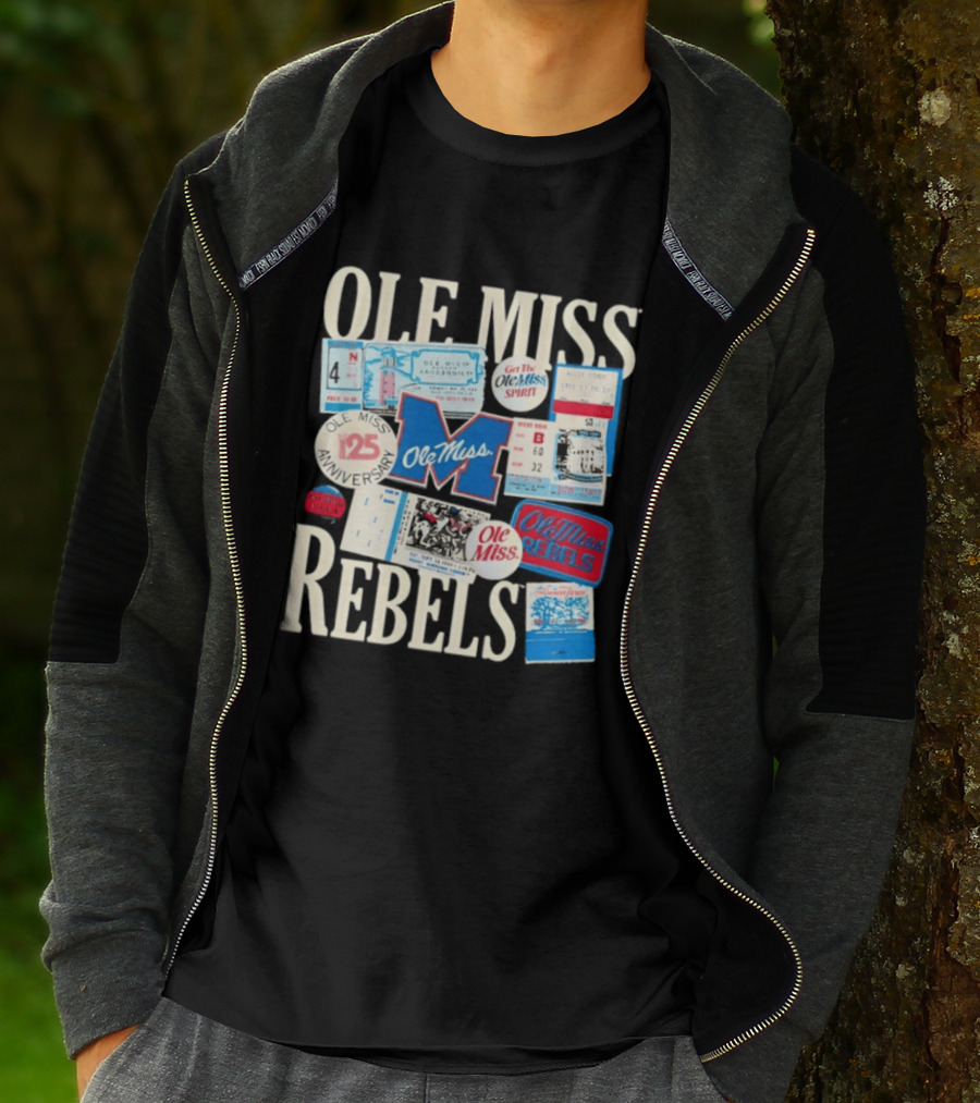 Ole Miss Rebels Spirit Memorabilia Collection T-Shirt