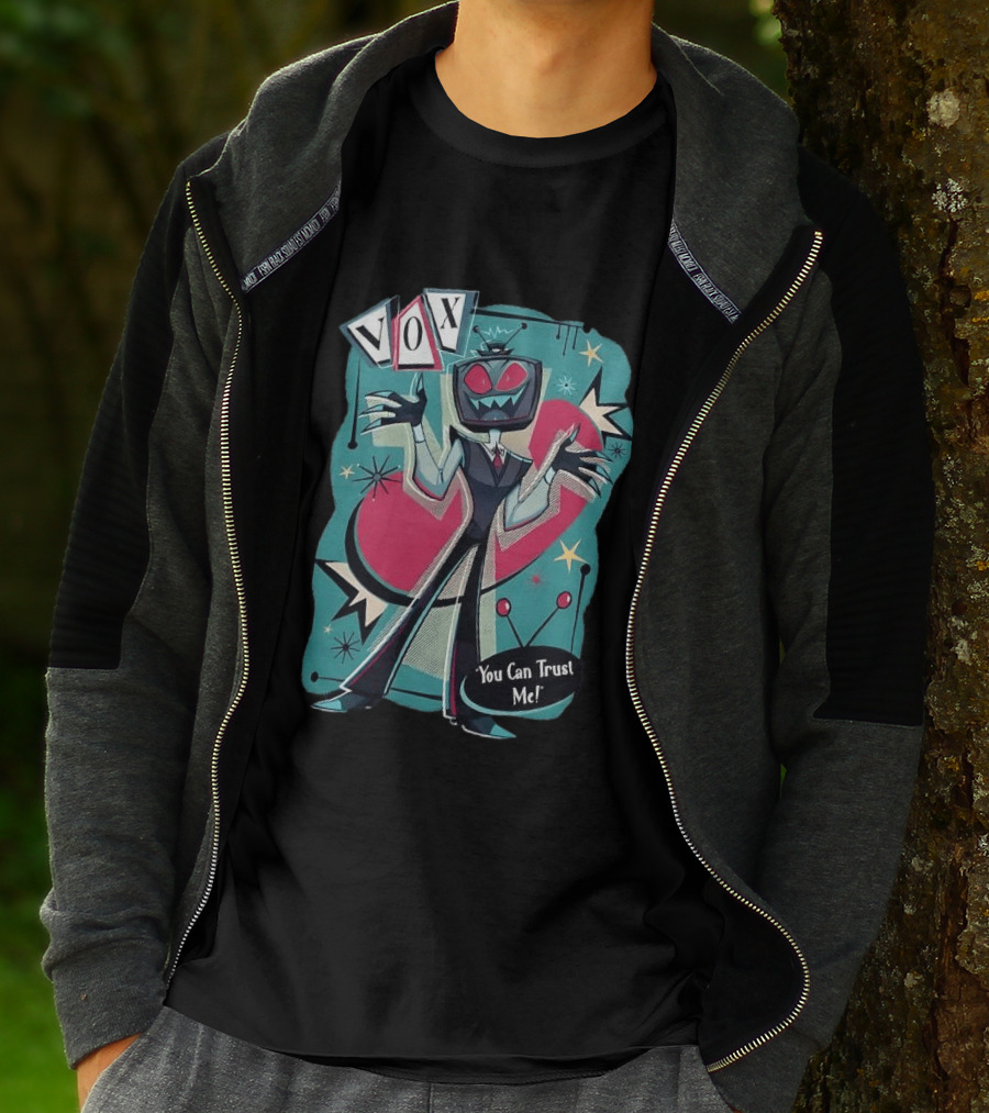 Vox You Can Trust Me Retro Animation T-Shirt
