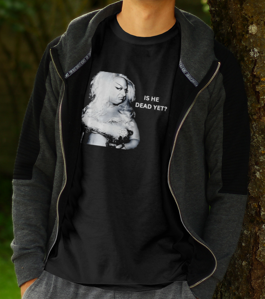 Is He Dead Yet Subtle FDT Protest T-Shirt