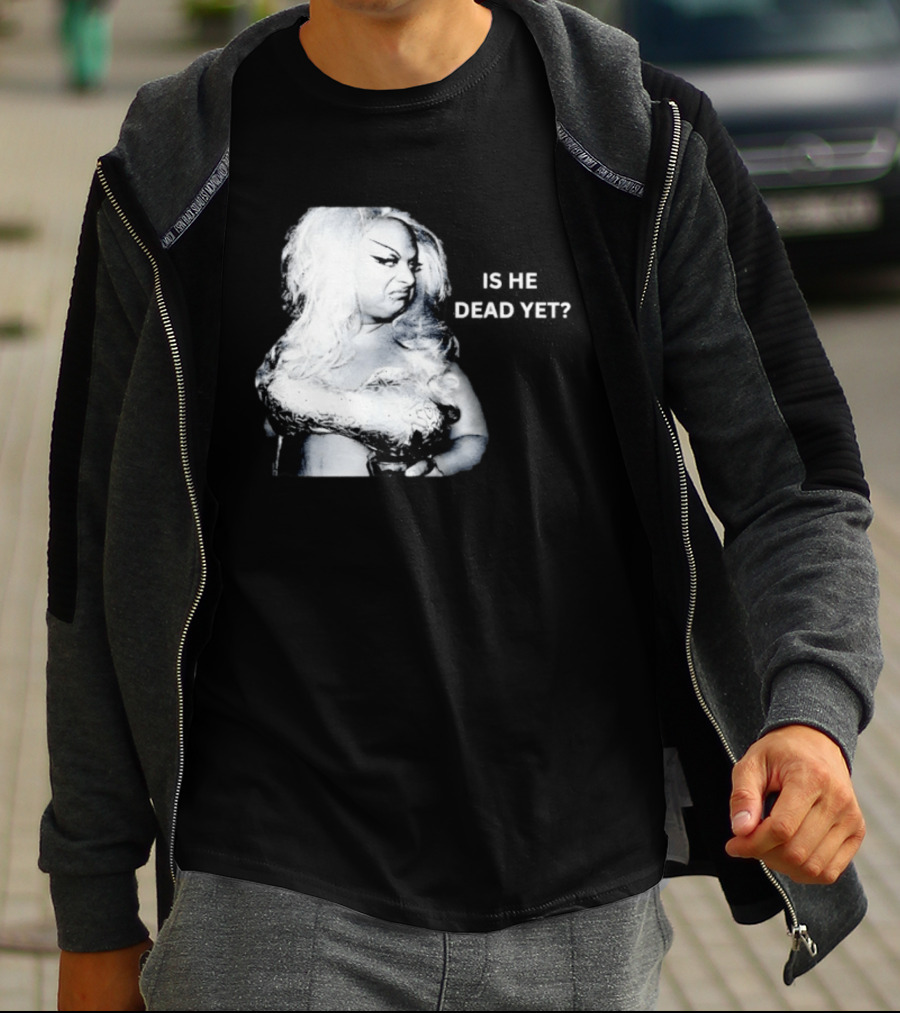 Is He Dead Yet Subtle FDT Protest T-Shirt