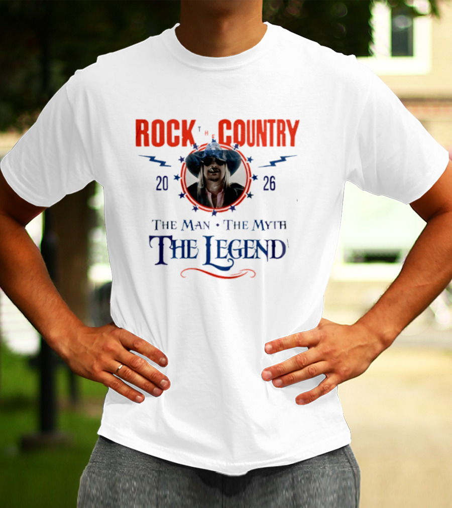 Kid Rock The Man The Myth The Legend Rock Country 2026 T-Shirt