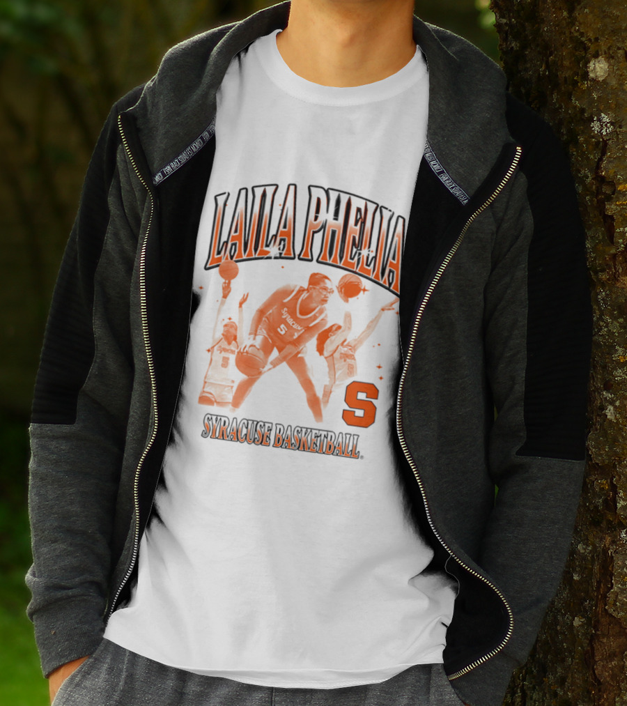 Laila Phelia Syracuse Basketball Orange S T-Shirt