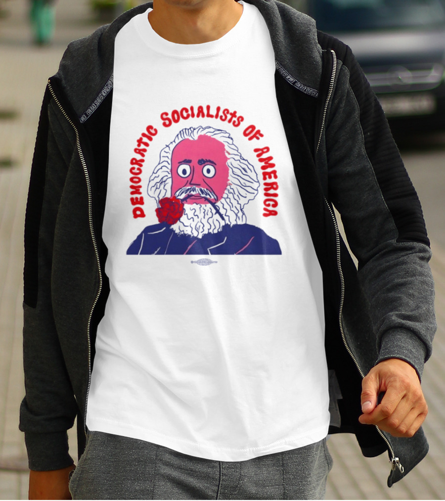 Democratic Socialists Of America Marx Rose T-Shirt