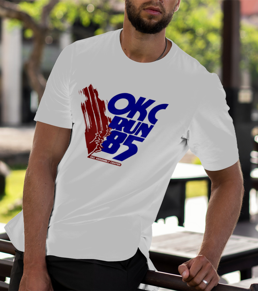 OKC Run 85 OKC Assembly Center Racing Event T-Shirt