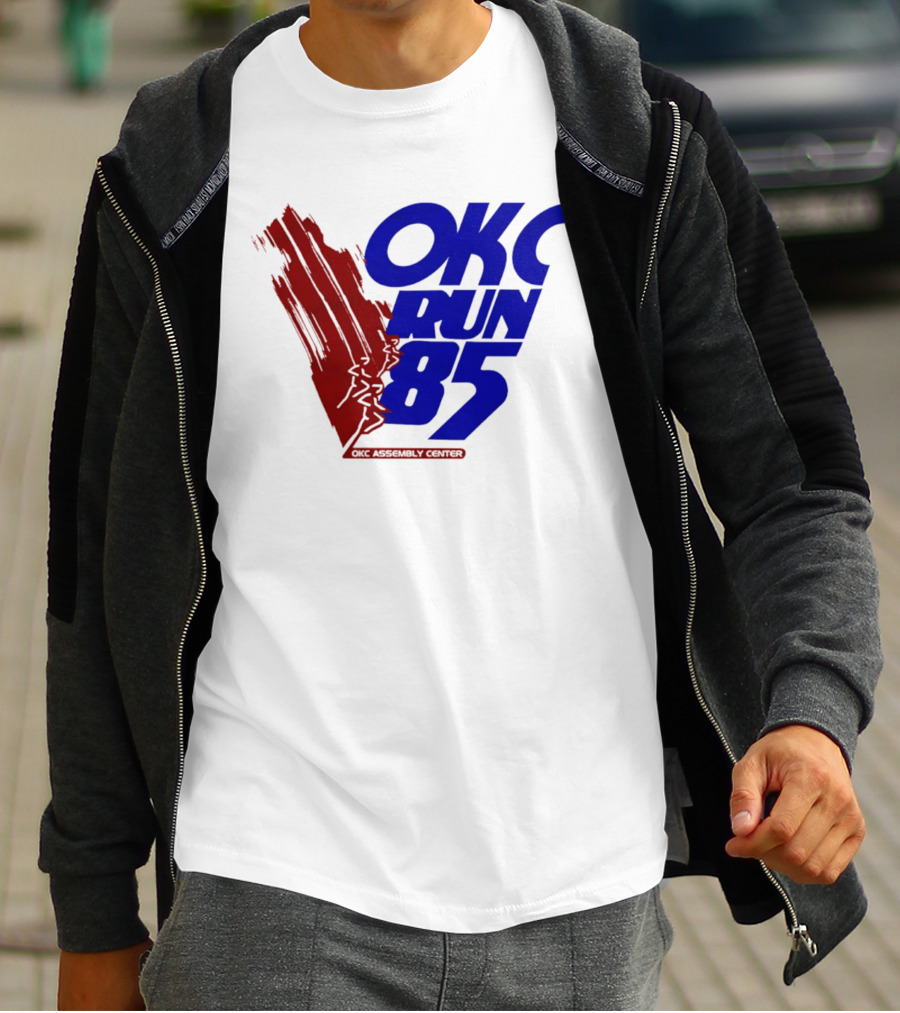 OKC Run 85 OKC Assembly Center Racing Event T-Shirt
