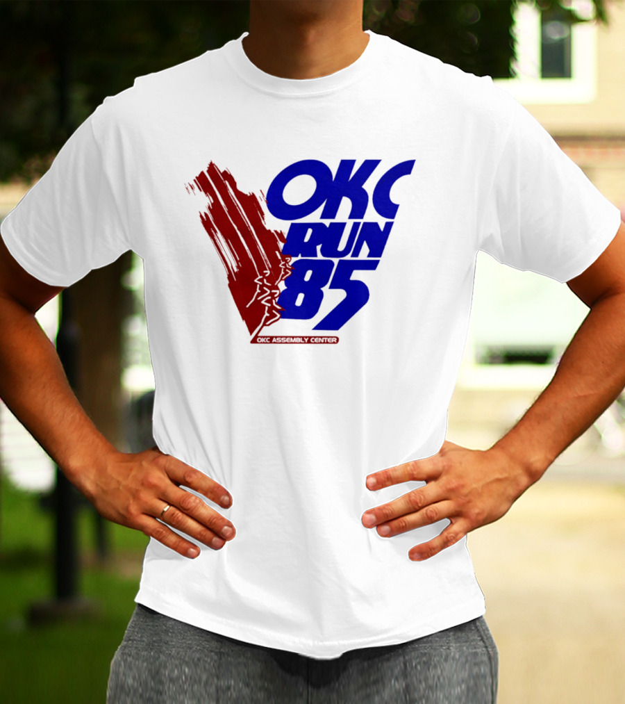 OKC Run 85 OKC Assembly Center Racing Event T-Shirt