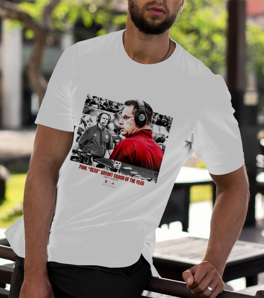 Paul Bear Bryant Coach Of The Year 2026 Football Legacy T-Shirt