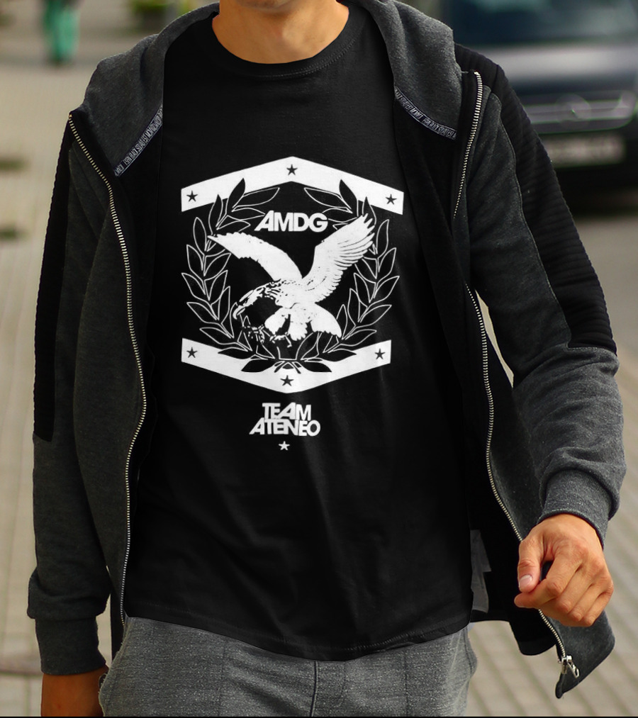 ARDG Team Ateneo Eagle Emblem With Laurel Wreath T-Shirt