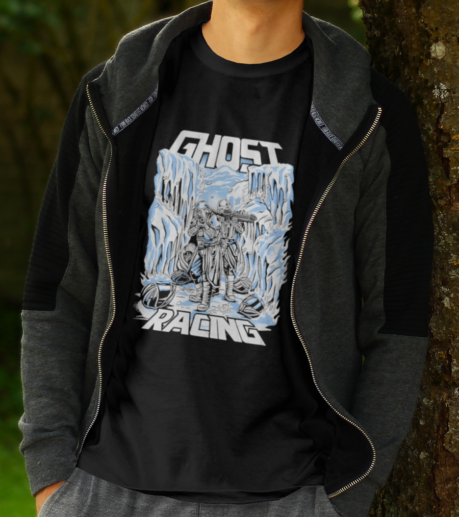 Ghost Racing Snowtrooper Frozen Specter Adventure T-Shirt