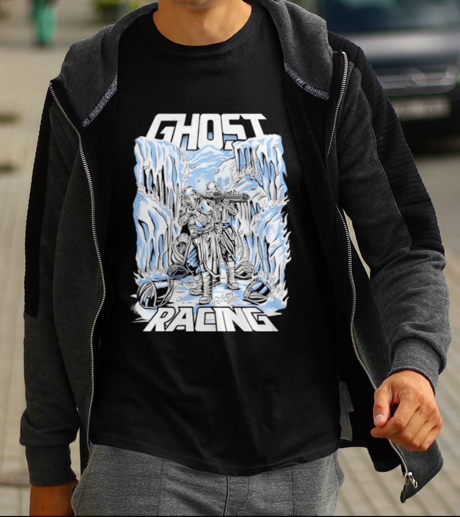 Ghost Racing Snowtrooper Frozen Specter Adventure T-Shirt