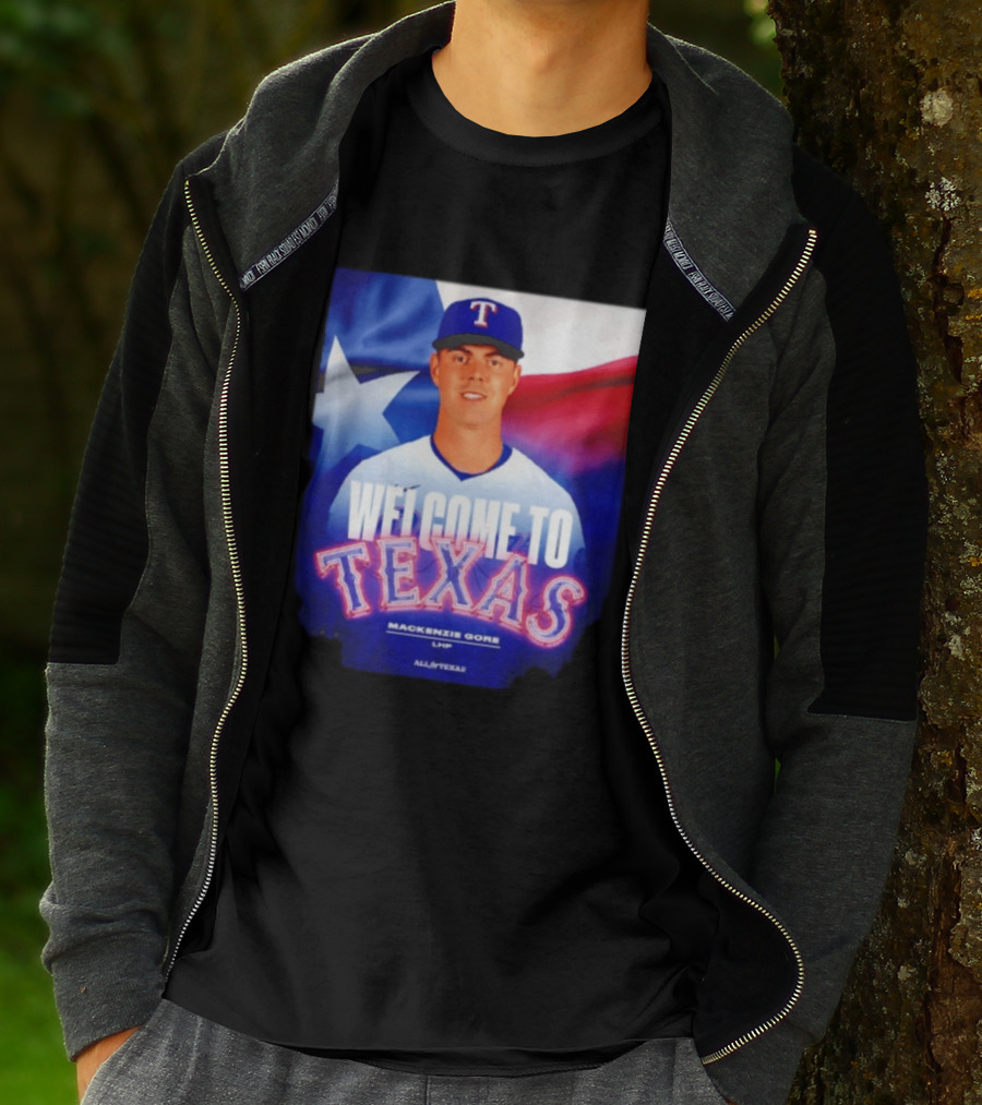 Welcome To Texas Mackenzie Gore LHP All A Texas T-Shirt