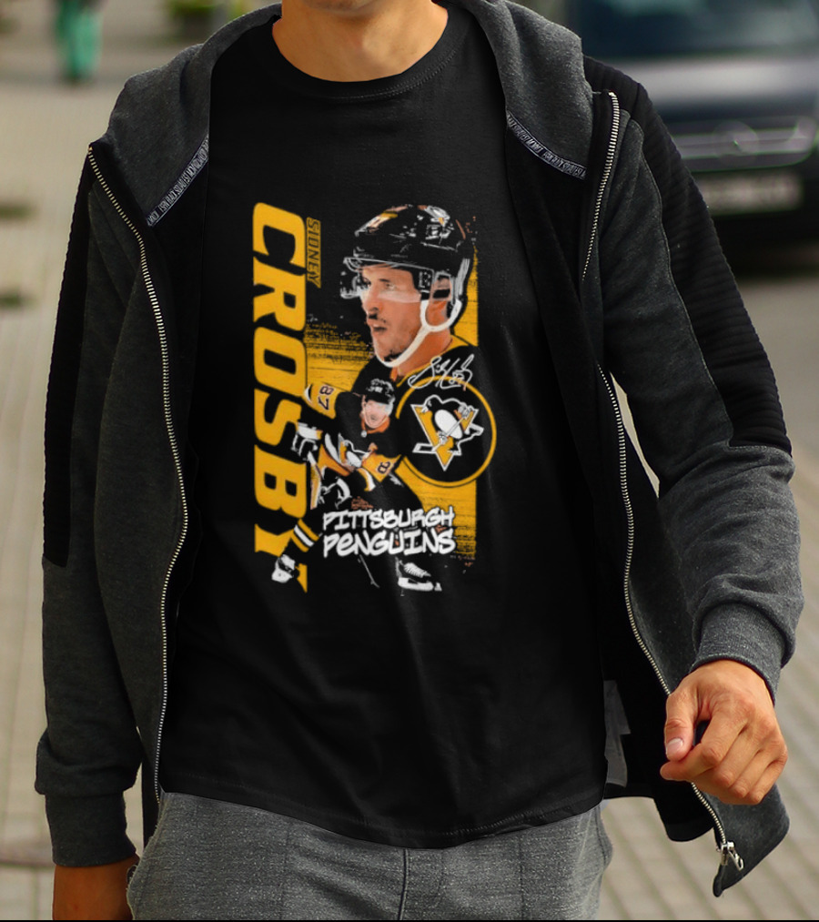 Pittsburgh Penguins Crosby Playmaker Hockey Legend T-Shirt