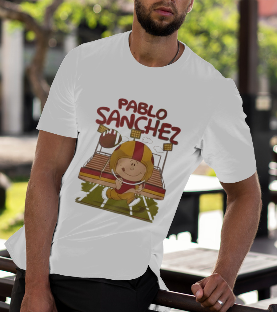 Pablo Sanchez Football George Kittle T-Shirt