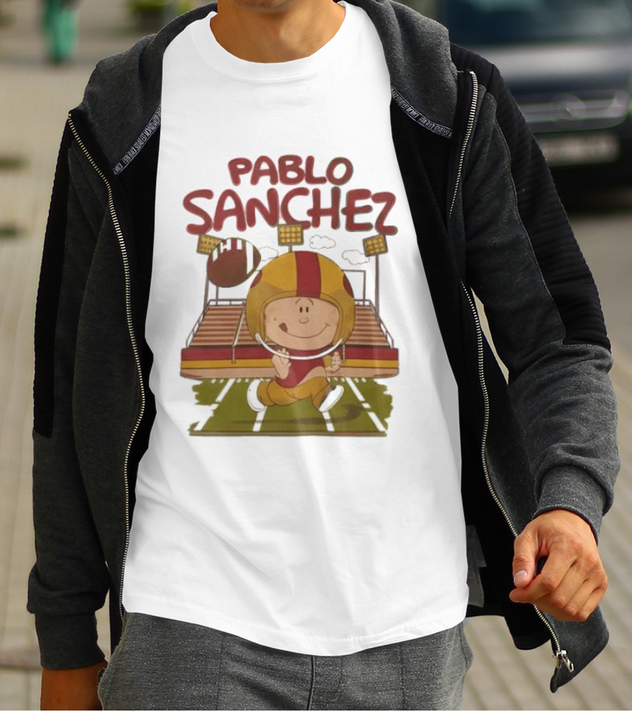 Pablo Sanchez Football George Kittle T-Shirt