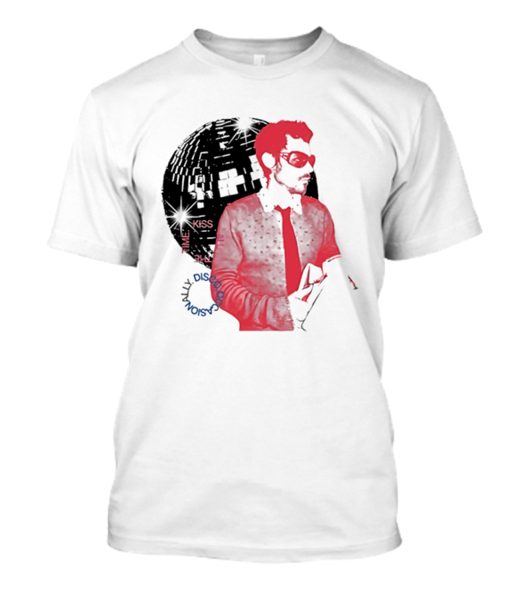 Harry Kiss All The Time Funky Disco Vibes T-Shirt