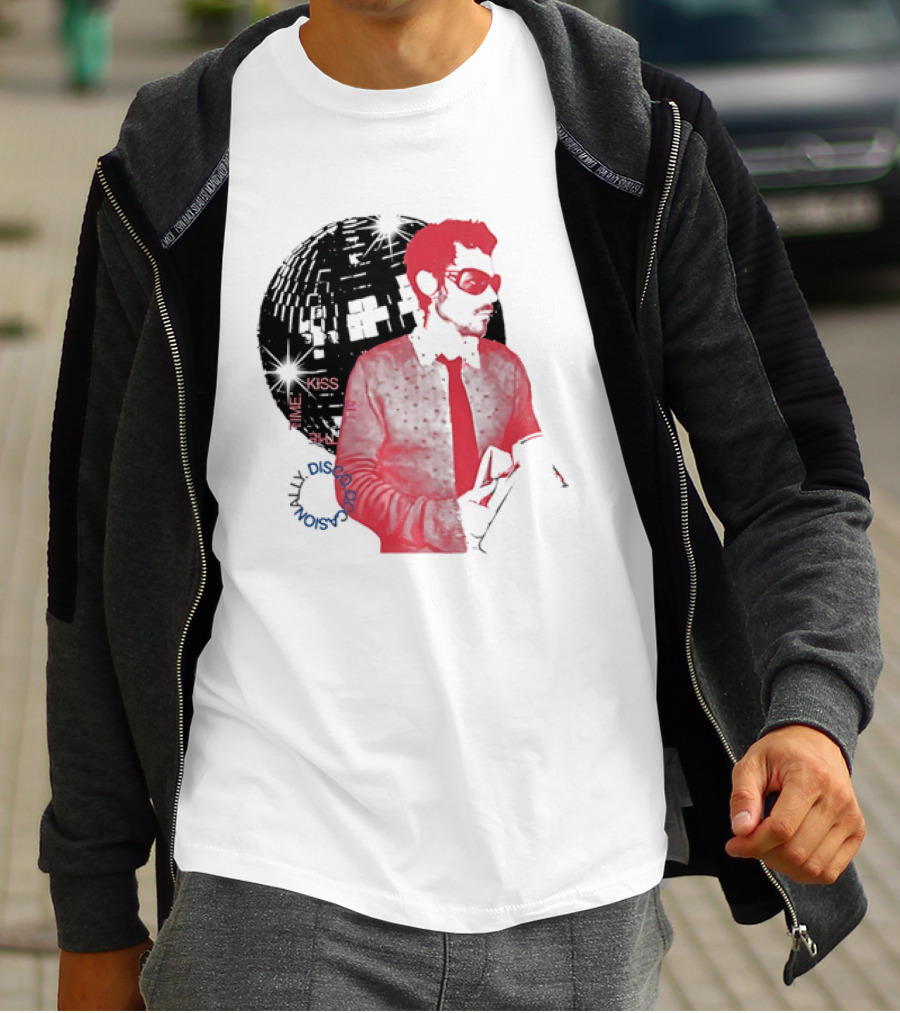 Harry Kiss All The Time Funky Disco Vibes T-Shirt