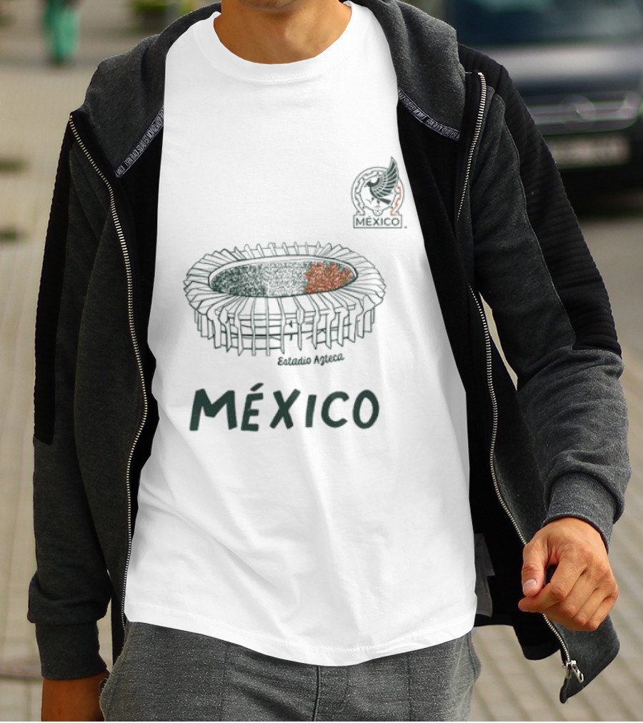 México National Team Azteca Stadium Vive La Fete T-Shirt