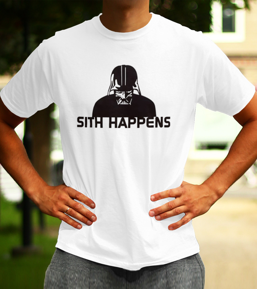 Star Wars Darth Vader Sith Happens T-Shirt