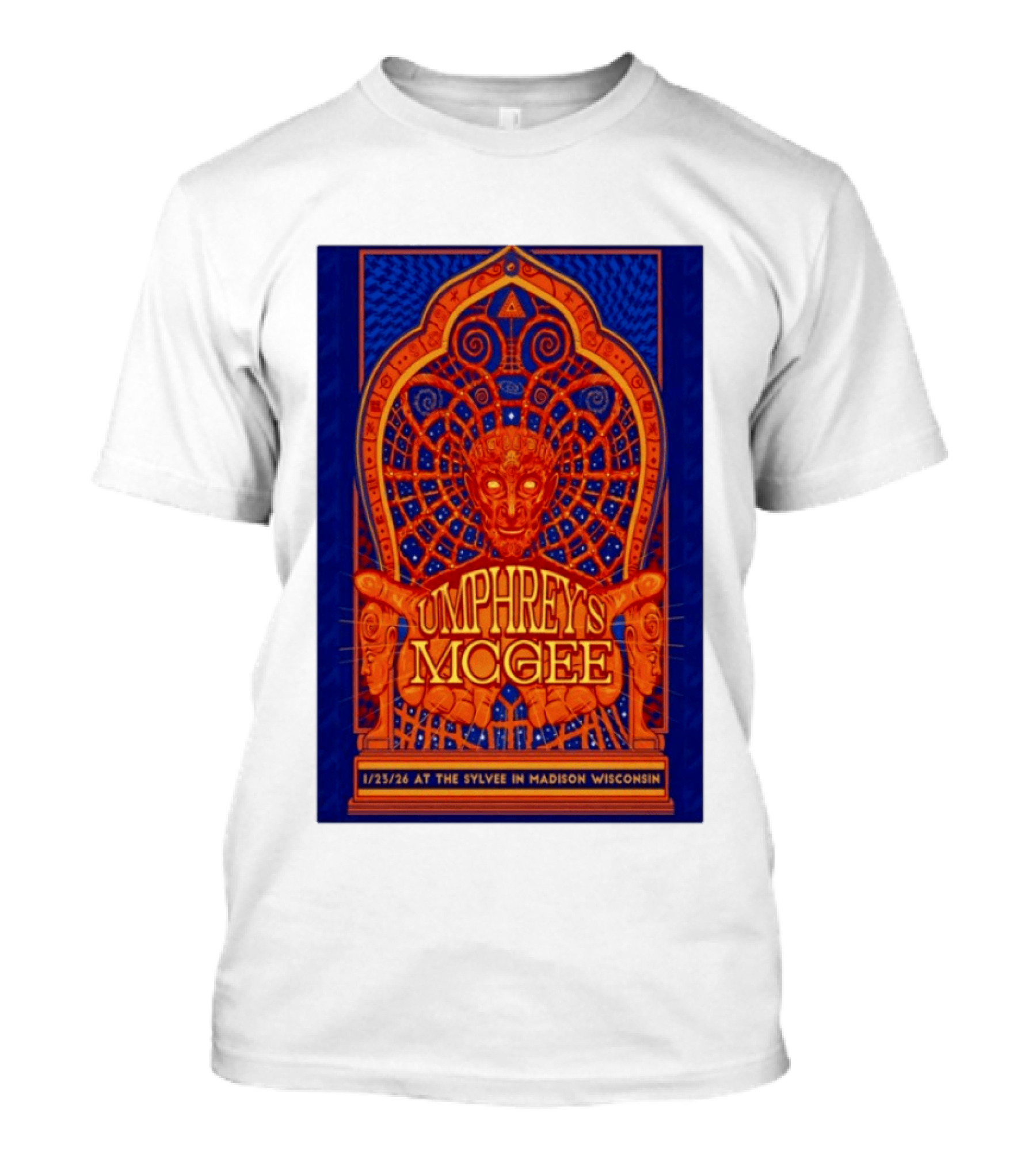 Umphrey's McGee Madison WI The Sylvee Jan 23 2026 Psychedelic T-Shirt