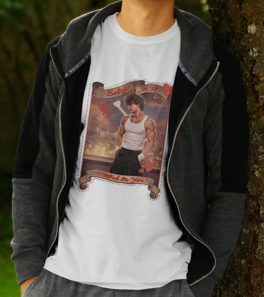 Baby I'm So Hooked On You Valentine's Day Series T-Shirt