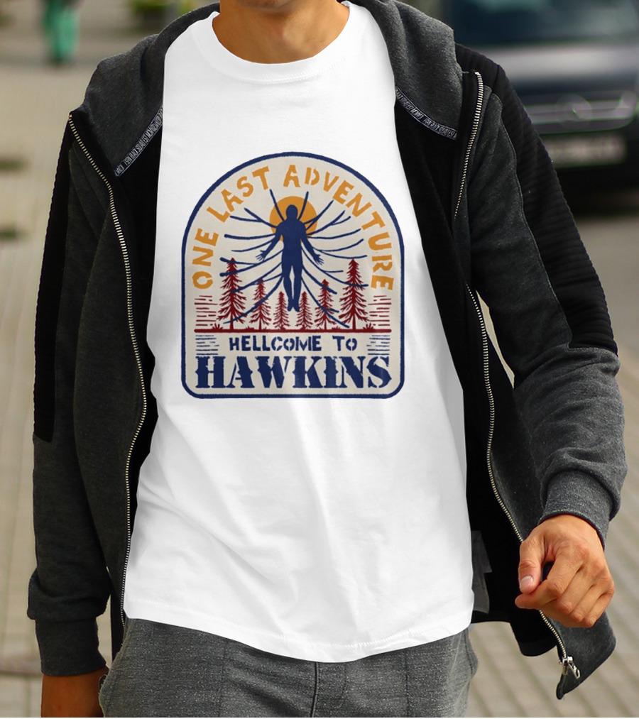 One Last Adventure Hellcome To Hawkins Stranger Things T-Shirt