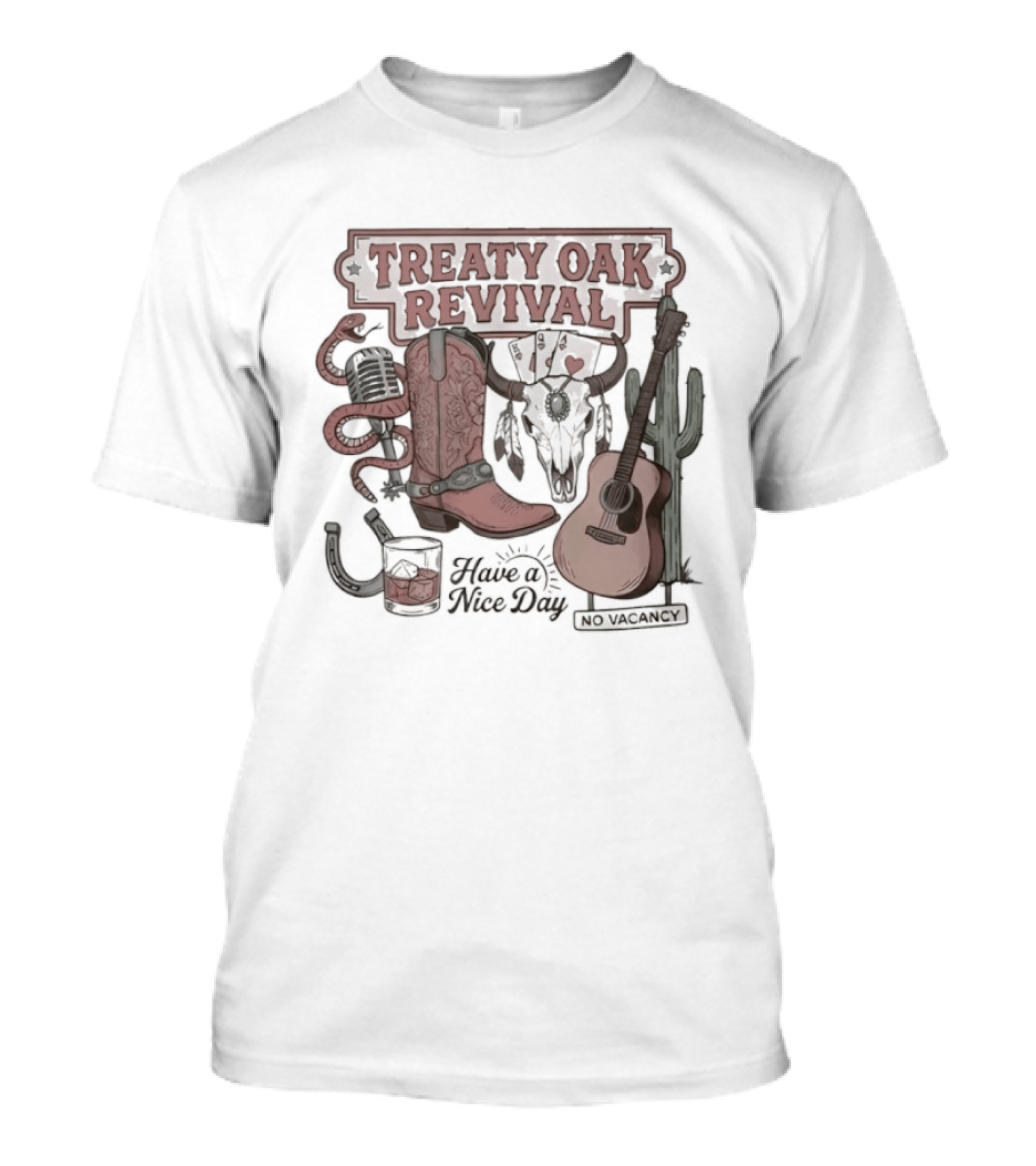 Treaty Oak Revival Western Cowboy Music New Day T-Shirt