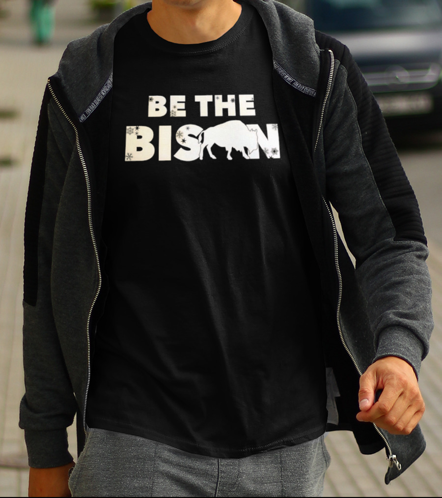 Be The Bison Christmas T-Shirt