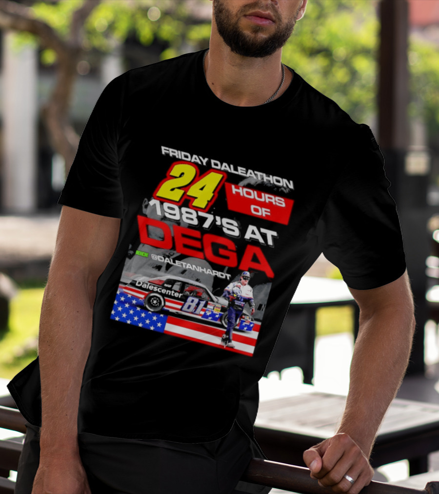 Friday Daleathon 24 Hours Of 1987's Race At Dega @DaleTanhardt 81 T-Shirt
