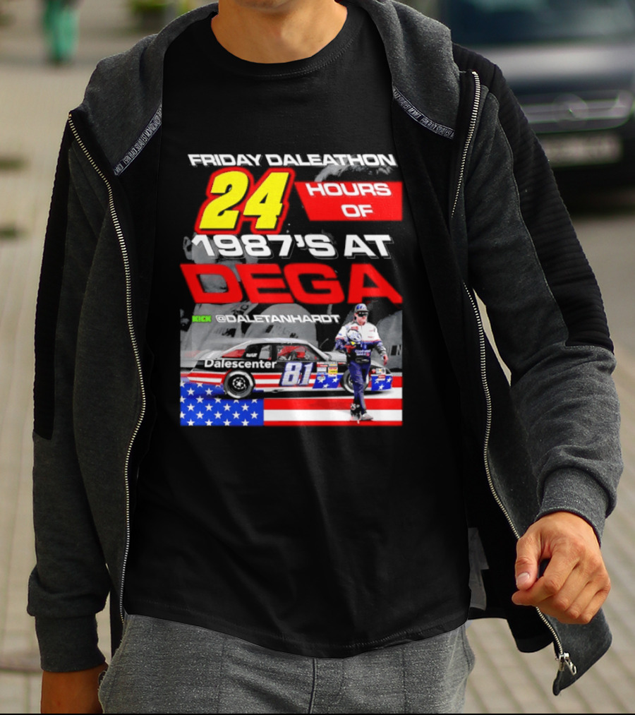 Friday Daleathon 24 Hours Of 1987's Race At Dega @DaleTanhardt 81 T-Shirt